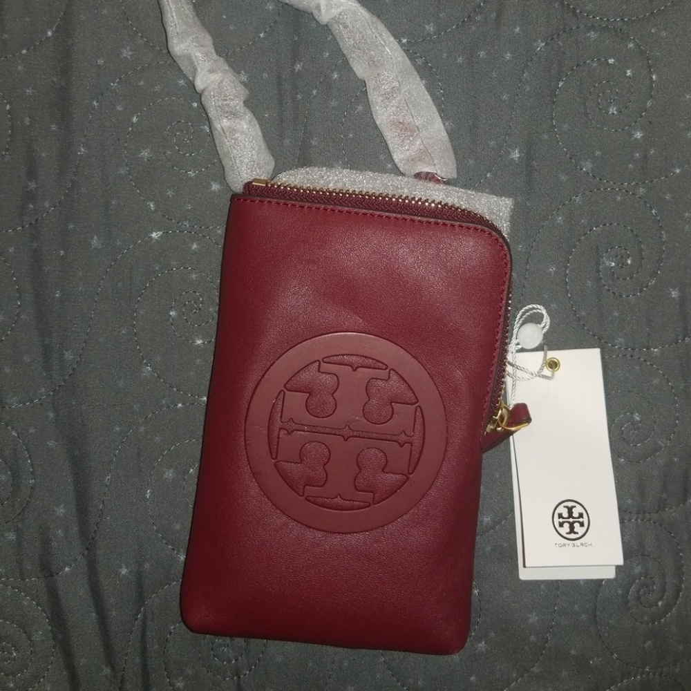 New Tory Burch Charlie Mini Phone Cross-Body